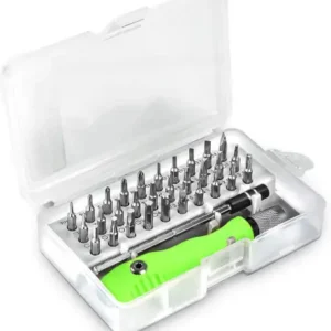 32-in-1 Mini Screwdriver Bits Set with Magnetic Flexible Extension Rod ( default, Standard ).